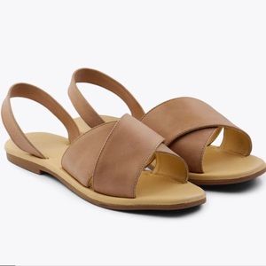 Nisolo All-Day Cross Strap Sandal Size 9 NWT